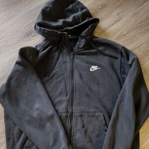 Nike Charcoal Full-Zip Sweatshirt